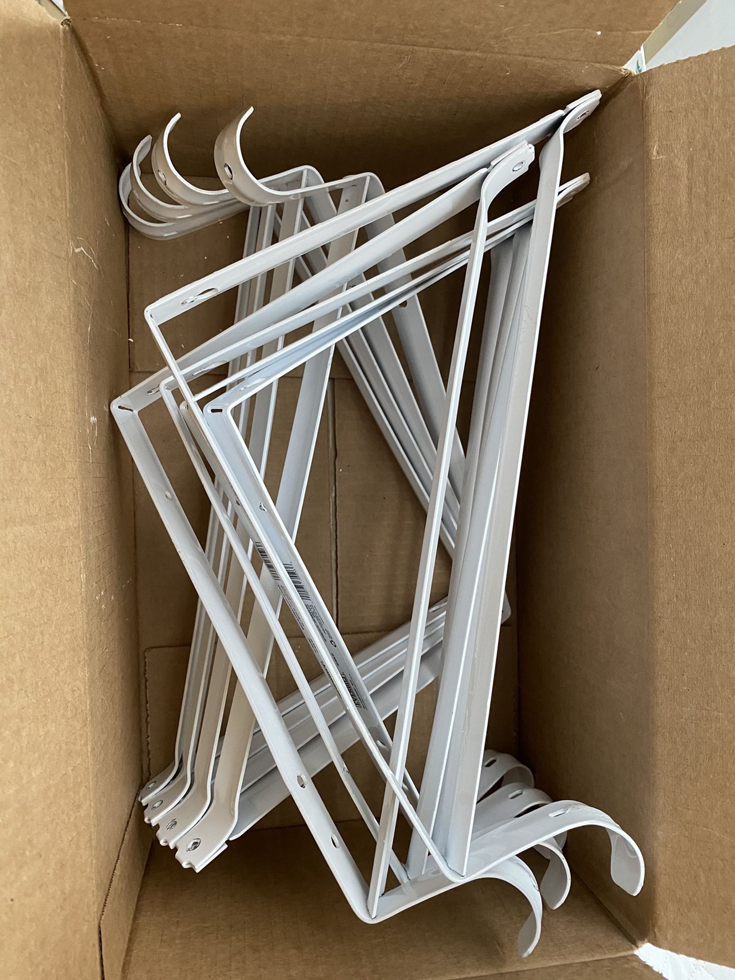 7 pieces shelf brackets