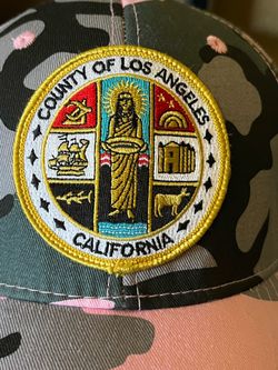County of Los Angeles Women’s Pink Camo Hat