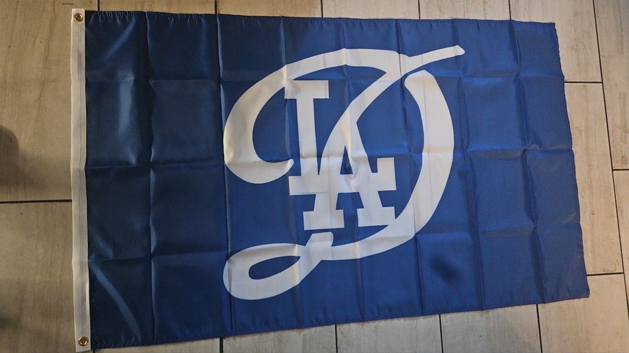 Dodgers Flag 5ftx3ft $20 Firm On Price