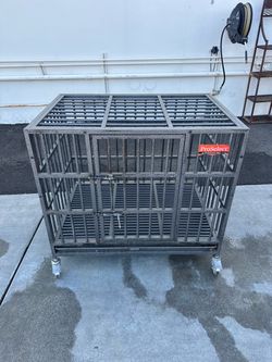 Large Metal Dog Crate