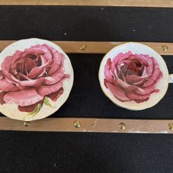 The Stechcol Gracie Bone China Rose Cup and Saucer