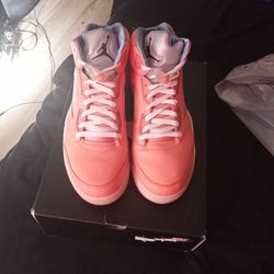 Used Jordan 5 "We The Best" Crimson 10.5