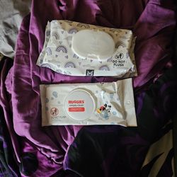 2 Packs Of Baby Wipes. Need Gone Asap