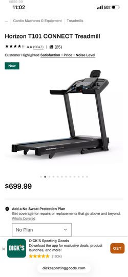 Horizon T101 Treadmill
