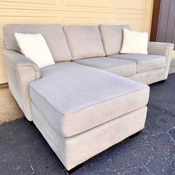 Gray Reversible Ashley Furniture Sectional Couch Sofa
