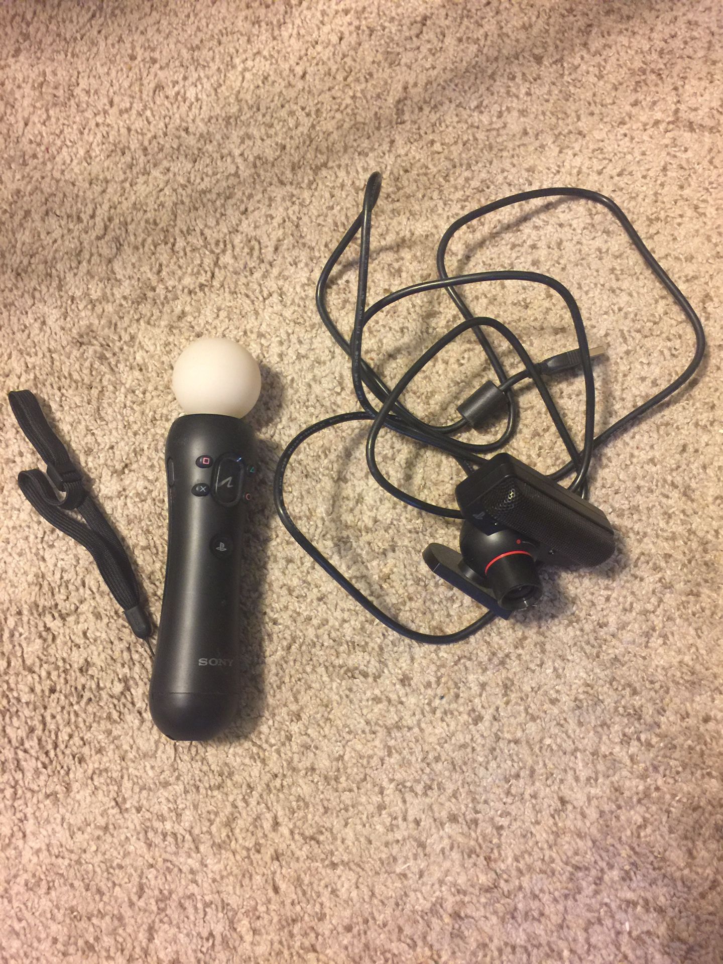 PS3 Moves with Controller