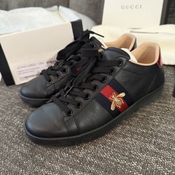 Black Gucci Ace Sneakers