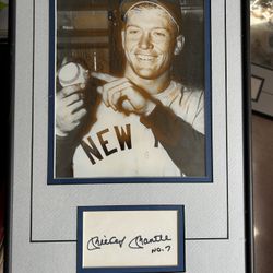 Mickey Mantle Autograph