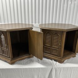 Mersman 72-04 Hexagon Side Tables