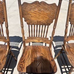Vintage Oak Dining Chair