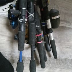 Lol  of Fishing Rods  and Reels.
