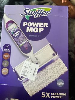 Swiffer power mop.