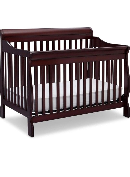 Delta Children Canton in Convertible Crib With Simmons Premium
