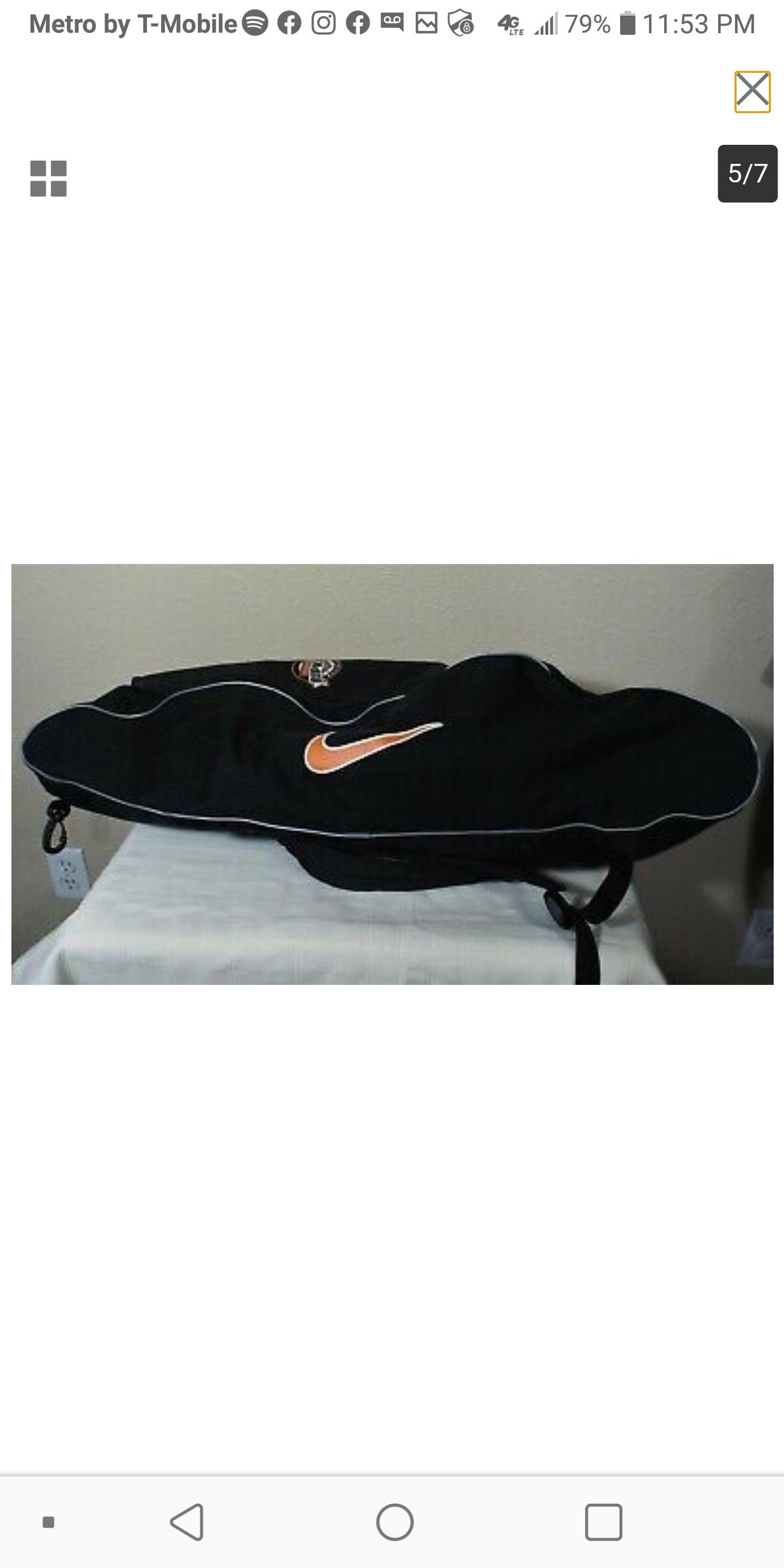 NIKE CAL RIPKEN JR BASEBALL BAT BAG