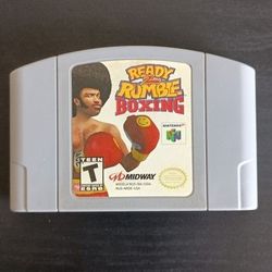 Nintendo 64 Ready 2 Rumble Game
