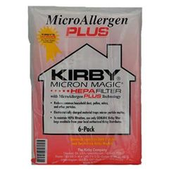 Kirby MicroAllergen Plus HEPA Filter Bag F Style 6 pack