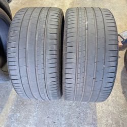 315/30R22 PIRELLI PZERO PAIR OF TIRES 
