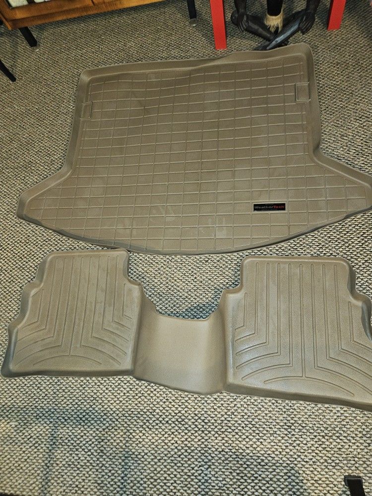 Mazda CX5 WEATHERTECH CARGO AND BACK SEAT MATS