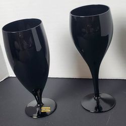 Vintage Mikasa Belgium Crystal Glasses