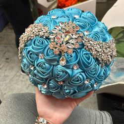Blue Flower Bouquet 