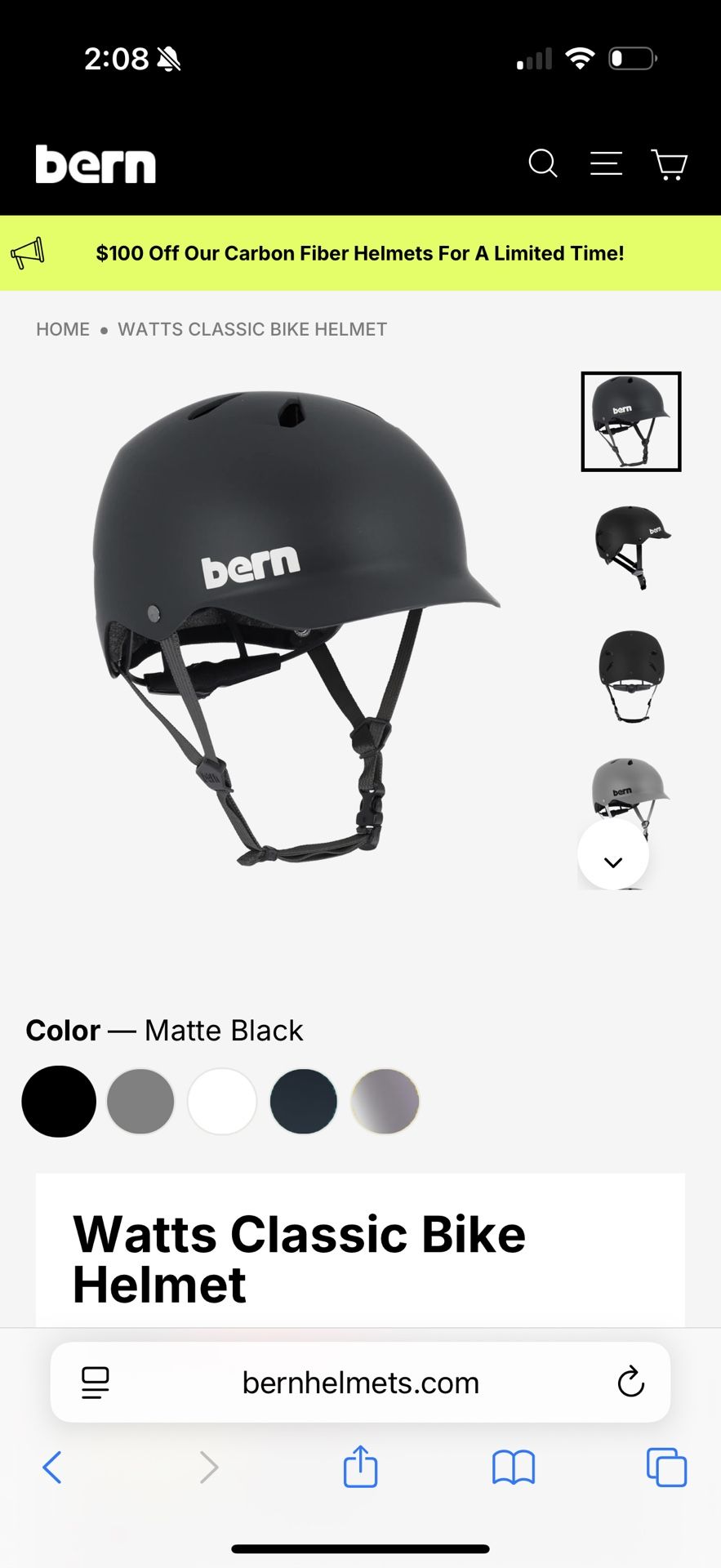 Watts classic Helmet - m/L 