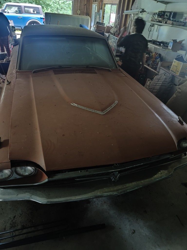 Red Ford 1966 Thunderbird All Original
