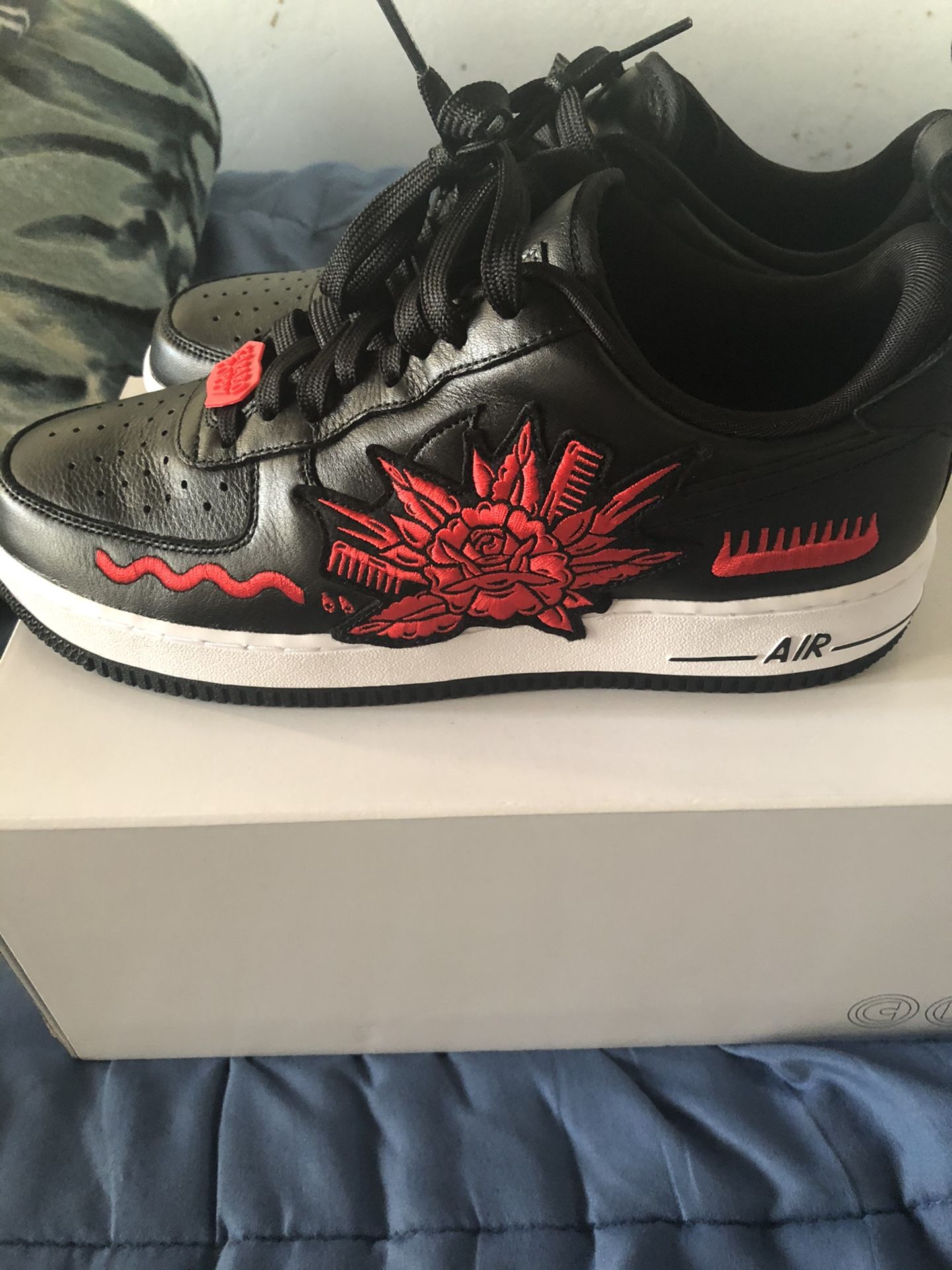 Nike Af1 x Karabo poppy