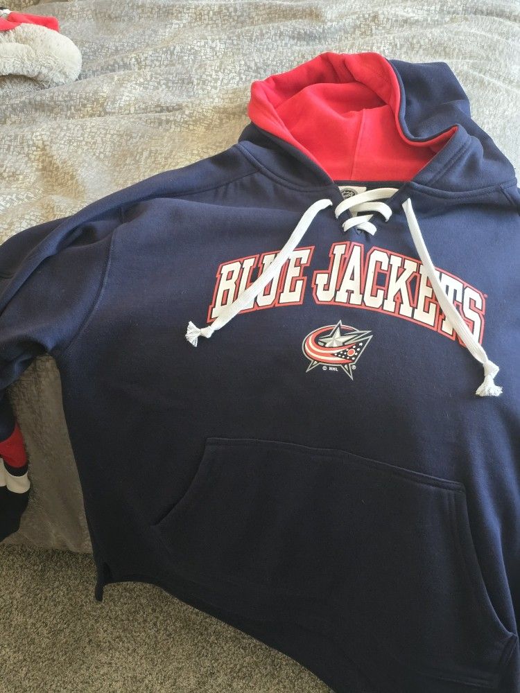 Blue Jackets official hoodie