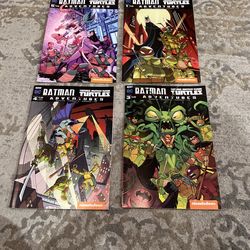 Batman And Teenage Mutant Ninja Turtle Adventures 4 Comics