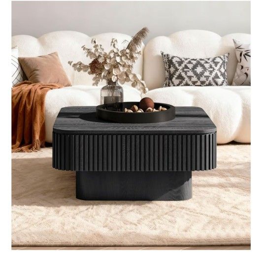 Black Wood Coffee Table