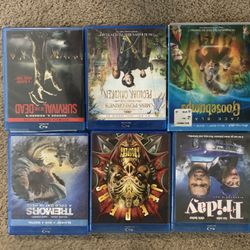 Blue Ray DVDs 