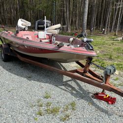 17’ Pro craft Boat And Trailer 