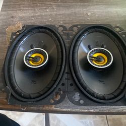 Kicker csc46  4x6 good speakers