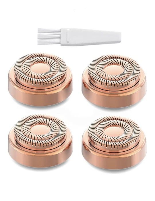Replacement Heads for Flawless Facial Hair Remover - Cabezales De Repuesto Para La Depiladora Facial Flawless