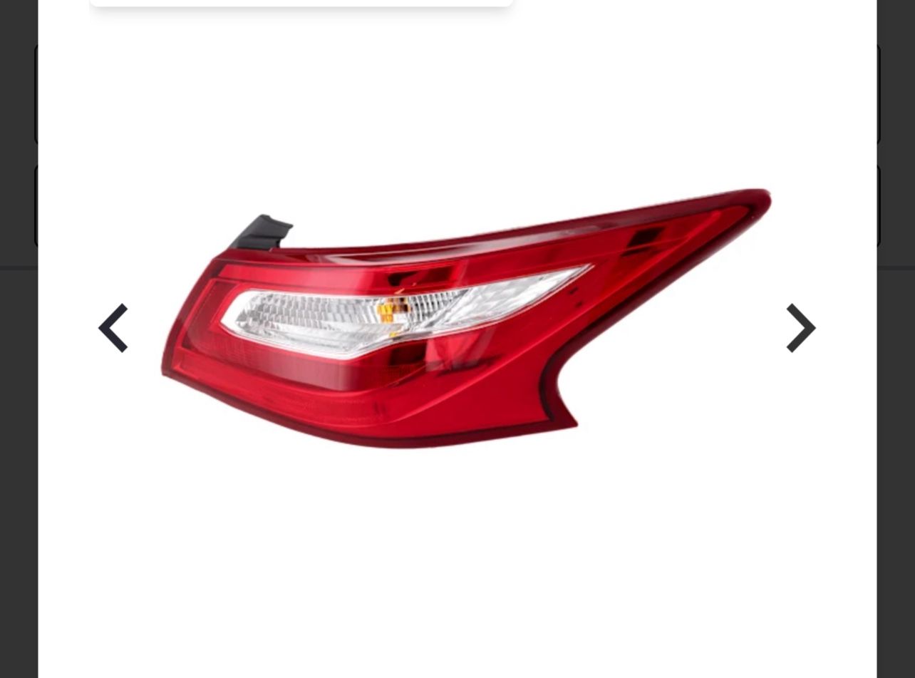 Right Side ( Driver Side ) Rear Head Light Nissan Altima ( 2016-2018)
