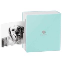 Mini Pocket Printer, Portable Bluetooth Thermal Printer Sticker Printer Compatible with iOS + Android for Home Organizing, Study Notes, Journal, Memor