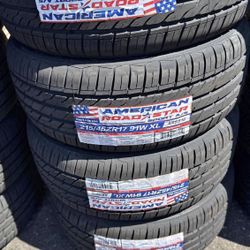 Set de llantas nuevas 215-45R17 marca American Road Star 🛞🤩✅
