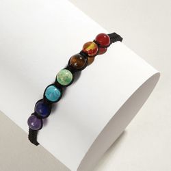 Chakra Bracelet Adjustable Handmade 
