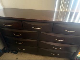 Dresser and matching night stands