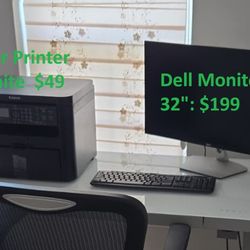 Dell 32” Computer Monitor – Like New!