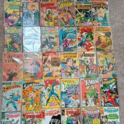 36 Vintage Marvel DC comics books collection selling entire lot pick up today see our other great vintage art antiques jewelry sports fishing lures fu