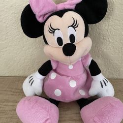 Baby, Minnie, mouse, plush