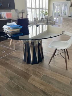 Jonathan Adler 54” Dining Table