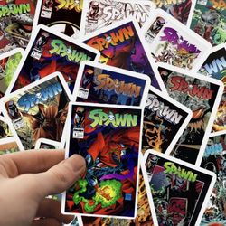 Spawn Comic Book Stickers 40 Piece