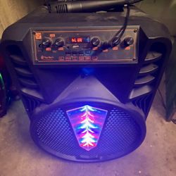 12 Inch Bluetooth Speaker With Microphone 