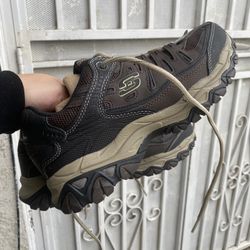 Brown Sketchers Shoes