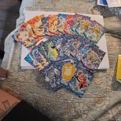 Pokemon Cards 1999 Blue Logo