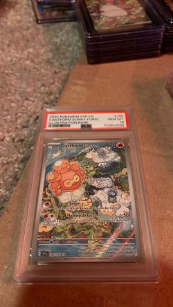 PSA 10 Castform Sunny Form Illustration Rare