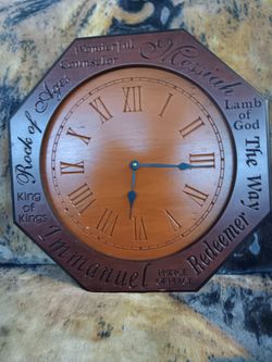 Wood Clock
