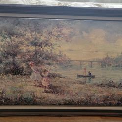 Impressionist Painting by Marie Charlotte